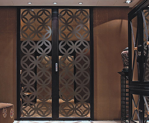 HG-109 黑鈦不銹鋼屏風